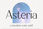 Asteria // A Modern Sans Serif Font, a Sans Serif Font by Megs Lang (Thumbnail 14 of 14)