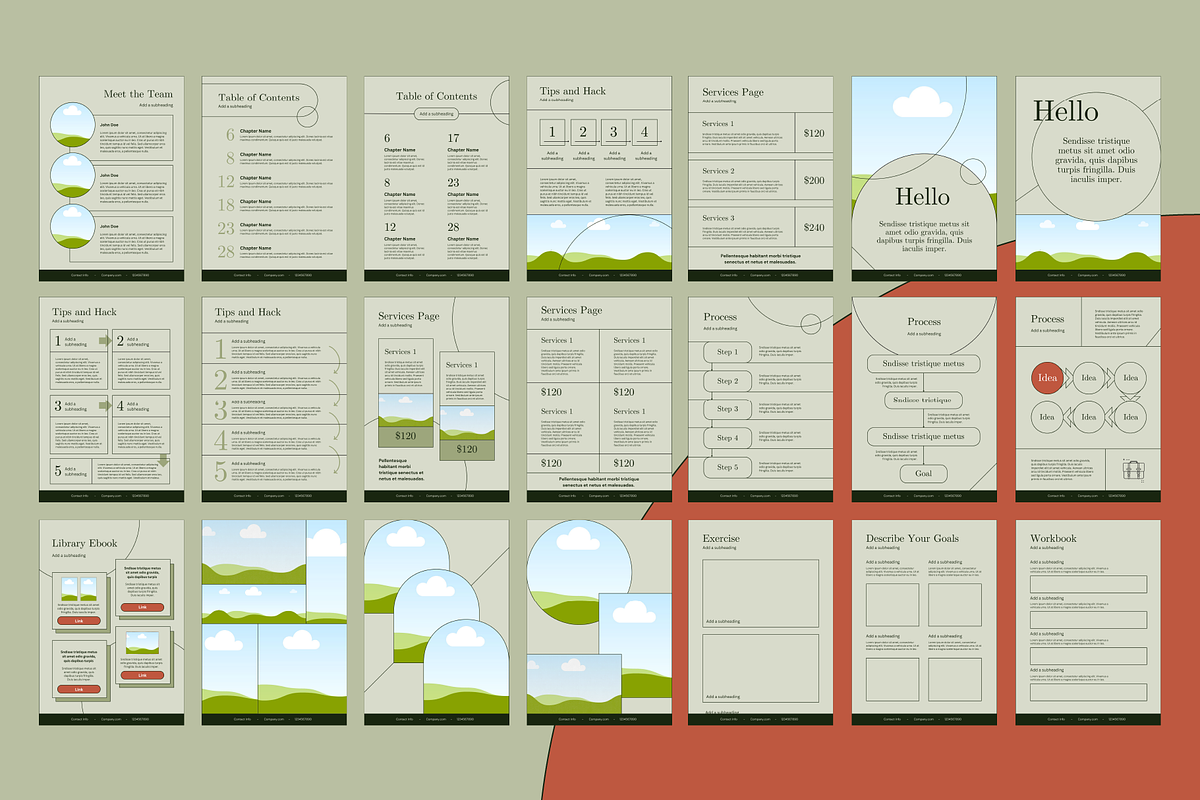 Alines - Social Media Deck Bundle, a Social Media Template by chio.design - Khalay Chio (Photo 5 of 9)