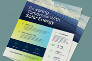 Solar Energy Flyer, a Flyer Template by graphicook (Thumbnail 2 of 3)