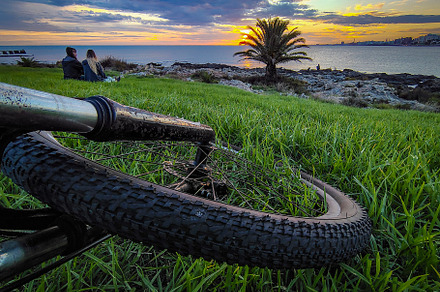 Two Bikes On A Dutch Dike preview 5