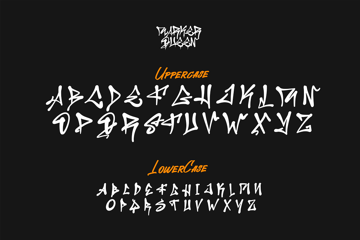 Marker Queen - Graffiti Display Font, a Font by Ideal Eksis (Photo 3 of 10)