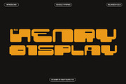 CS Henry – Y2K Font, a Sans Serif Font by Craft Supply Co. (Thumbnail 1 of 8)