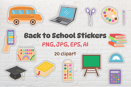 Back to School Stickers