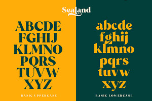 Sealand - A Classy Serif