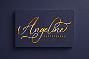 Fallinghat An Elegant Script, a Script Font by skiiller studio (Thumbnail 4 of 8)