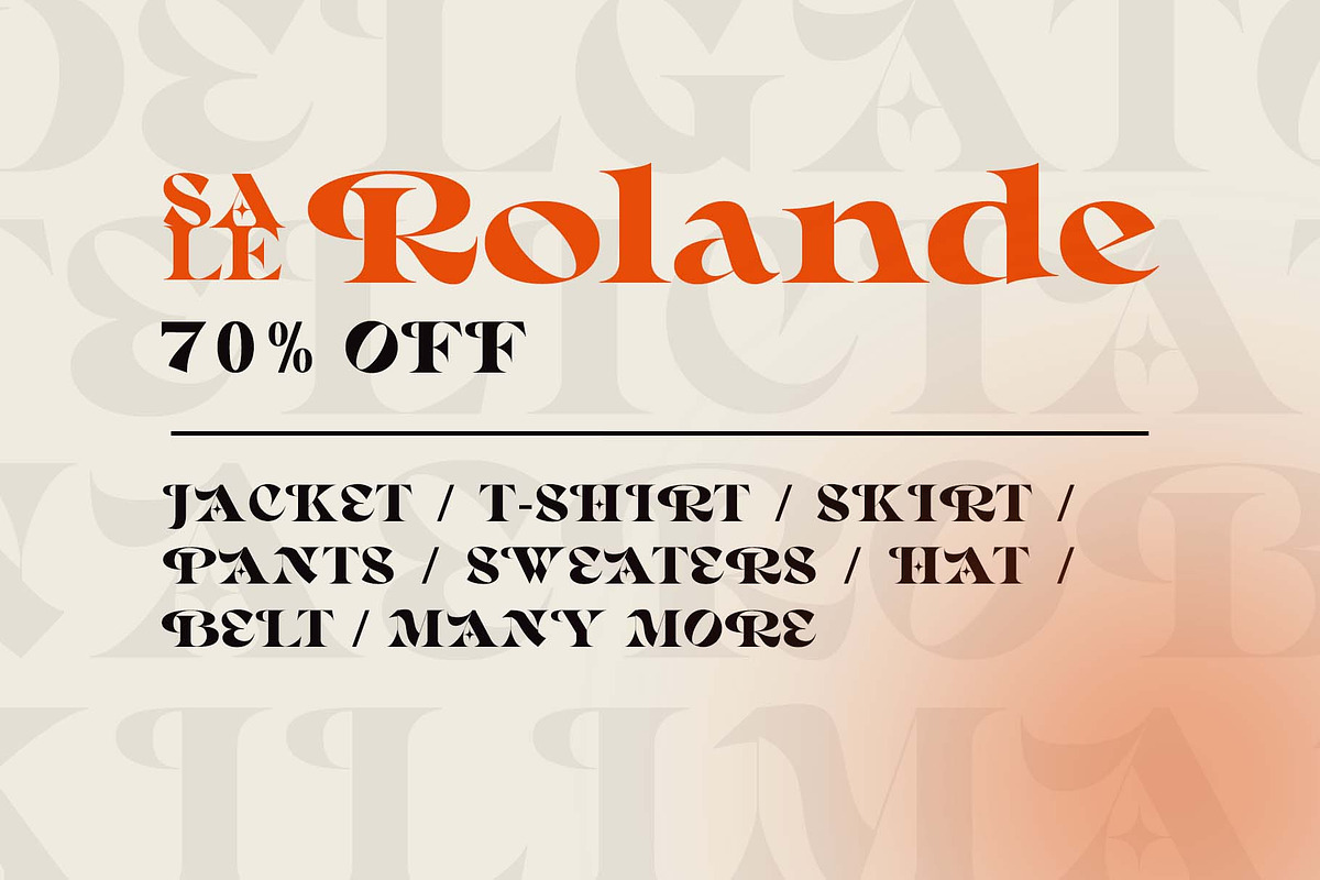 Rayken - Stylish Serif Font, a Serif Font by Craft Supply Co. (Photo 6 of 12)