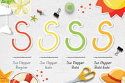 Sun Pepper, a Sans Serif Font by TGIF.STD (Thumbnail 3 of 7)