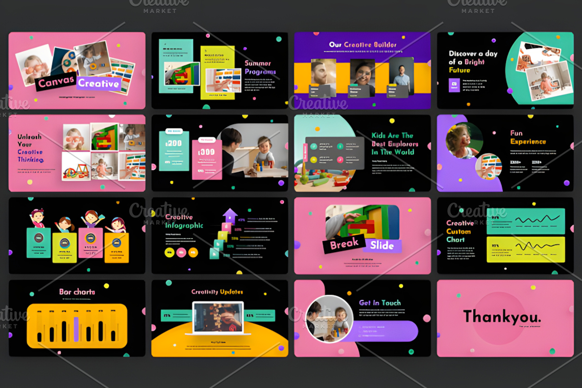 Canvas Creative PowerPoint, a Presentation Template by Ink Gallery (Photo 3 of 4)
