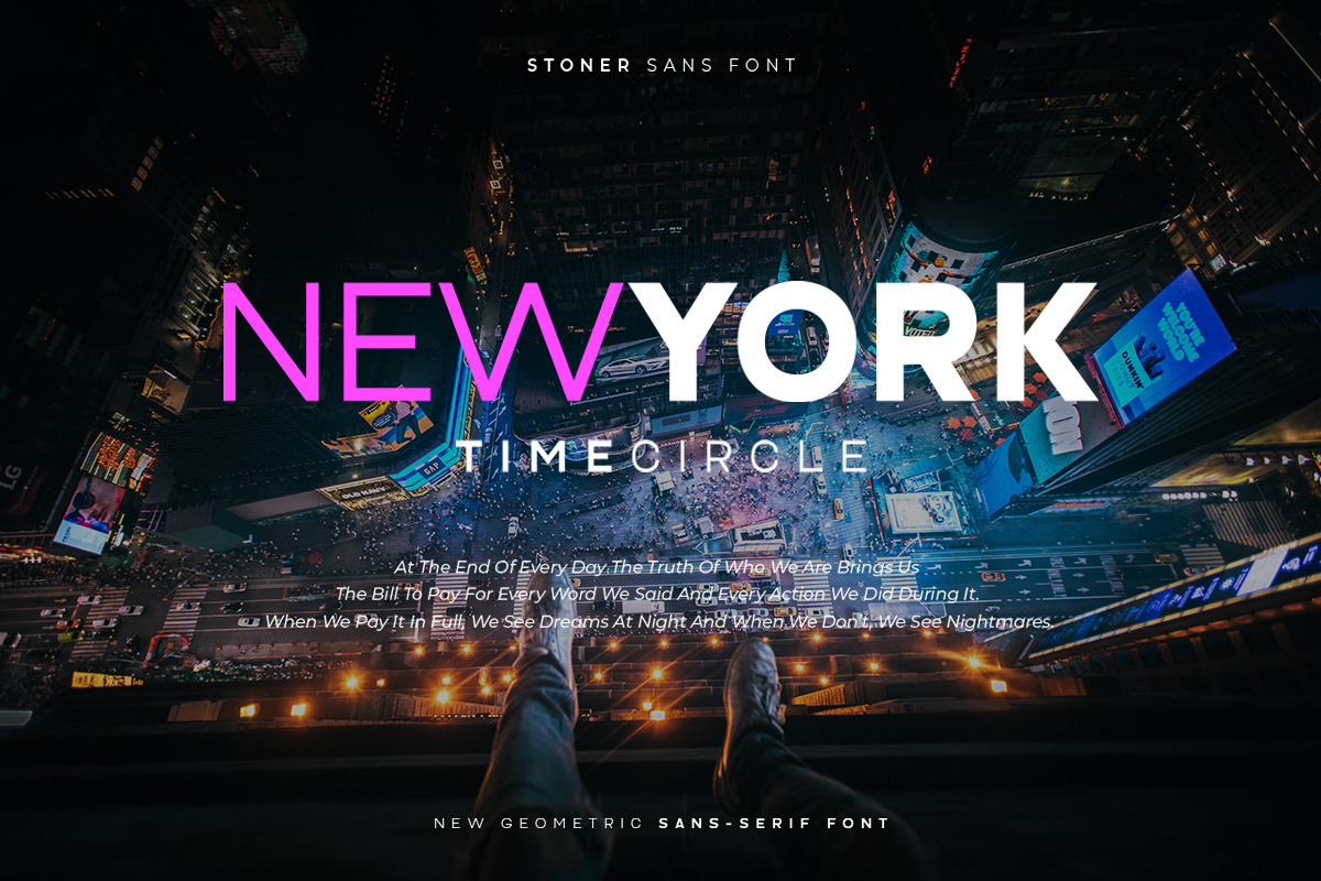STONER | 12 FONTS | 50% OFF, a Sans Serif Font by Pentagonistudio (Photo 2 of 10)