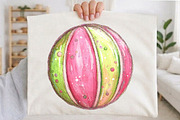Pink Girly Summer Clipart, an Illustration by designcity5 (Thumbnail 3 of 5)