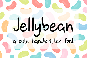 Jellybean | a cute handwritten font