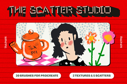 The Scatter Studio Procreate Brushes