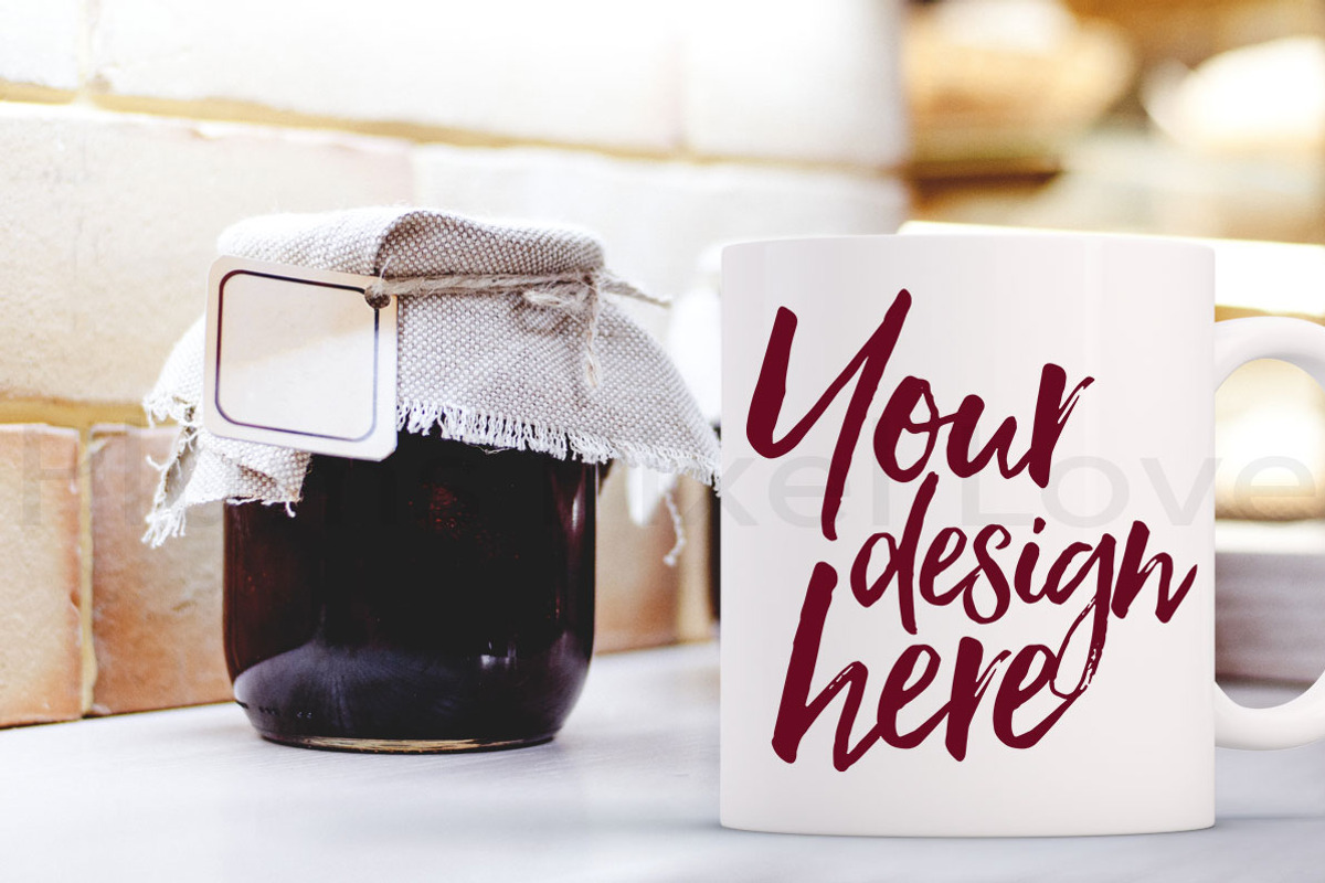 White coffee mug bundle - 8 mockups, a Cups & Container Mockup by Plums Pixel Love (Photo 5 of 9)