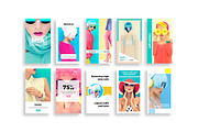 Mia Instagram Stories Pack, a Social Media Template by SlideStation (Thumbnail 2 of 9)