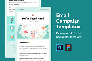 Email Templates Profile And Welcome