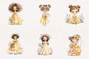 Cute Summer Girl PNG Clipart, a Seasonal Illustration by CreationArt (Thumbnail 4 of 7)