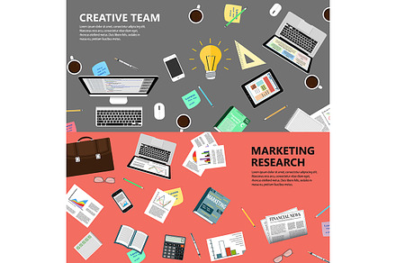 Marketing research concept
