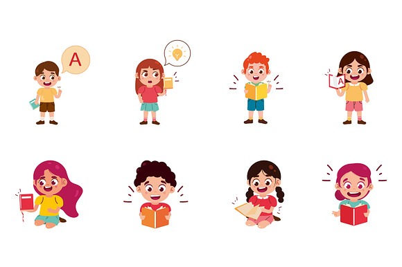 Kids Reading Education Set preview 2