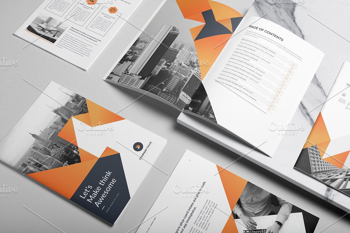 Brochure Bundle - 4 in 1, a Brochure Template by Brochure-Market (Photo 28 of 39)