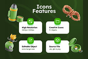 Camping 3D Icons, an Object 3D Model by Rakata Studio (Thumbnail 2 of 7)