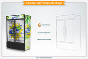 Commercial Fridge Mockup, a Merchandise Mockup by Plus Media (Thumbnail 3 of 3)