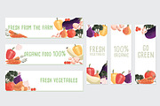 Vegetables posters, banners, pattern, a Decorative Illustration by Blue Lela Design (Thumbnail 4 of 13)