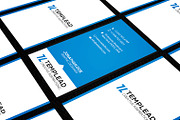 Corporate Business Card CM105, a Business Card Template by annozio (Thumbnail 4 of 4)