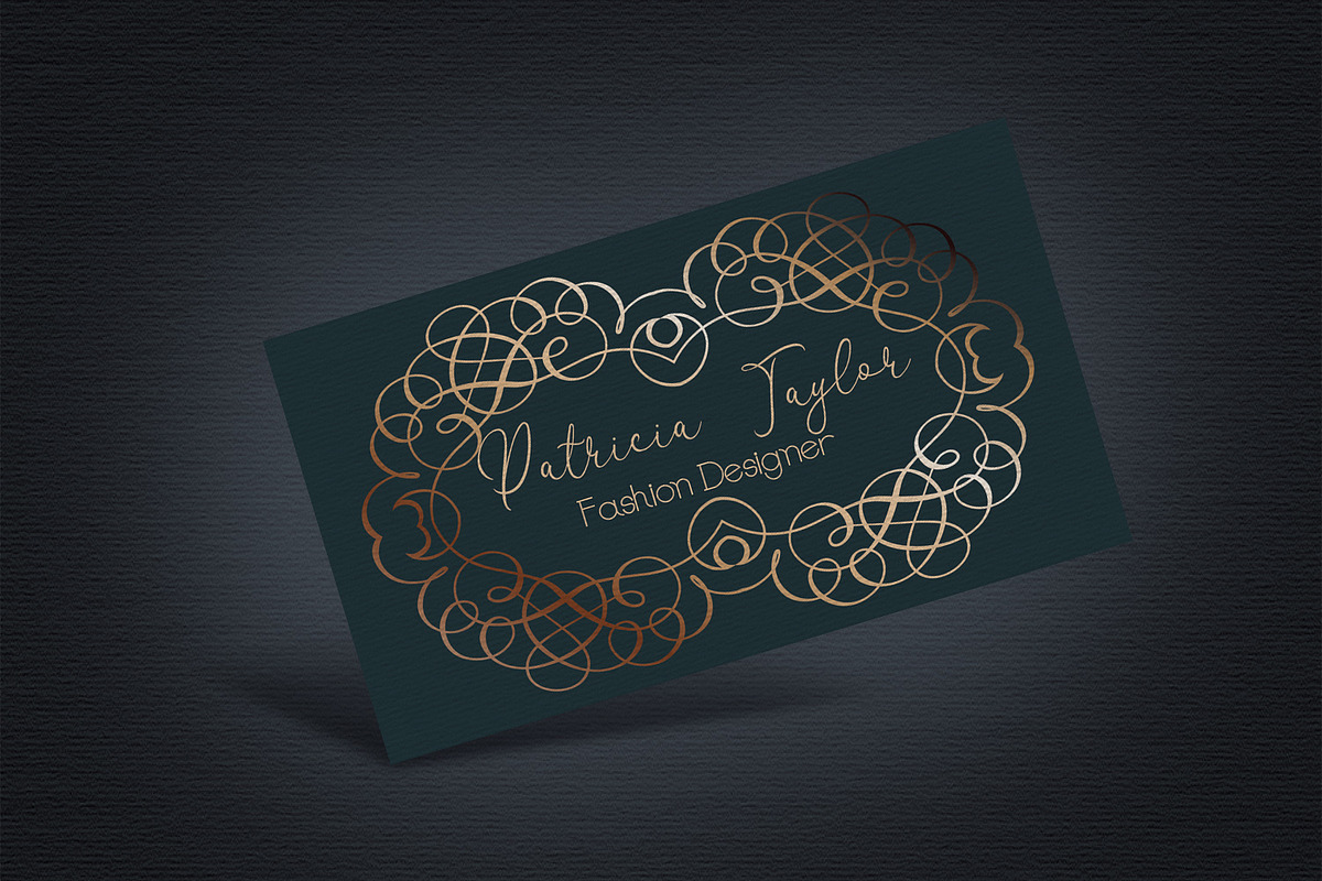 Elegant Business Card for Lady, a Business Card Template by Kseniya-Omega (Photo 3 of 4)