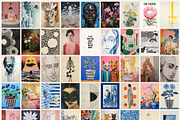 300 Eclectic Prints, a Background Graphic by Purple (Thumbnail 11 of 16)