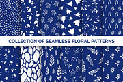 Elegant seamless floral patterns, a Pattern Graphic by ExpressShop (Thumbnail 1 of 5)