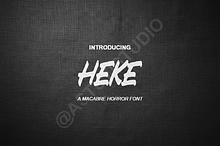Heke | A Refined Modern Serif Typefa