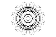 Artistic Mandala Vector Collection, a Decorative Illustration by NJ Himel (Thumbnail 98 of 101)