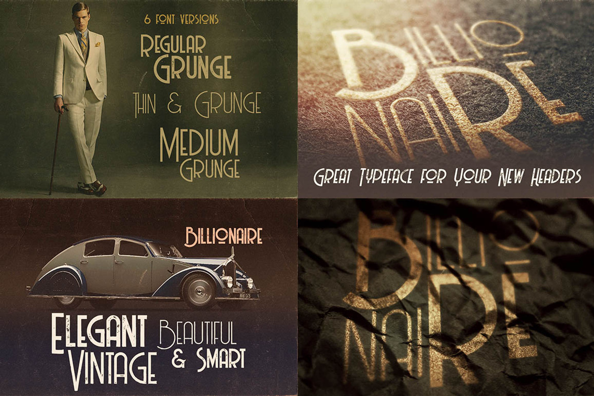 SALE 14 Display Fonts - 76 Fonts preview 3