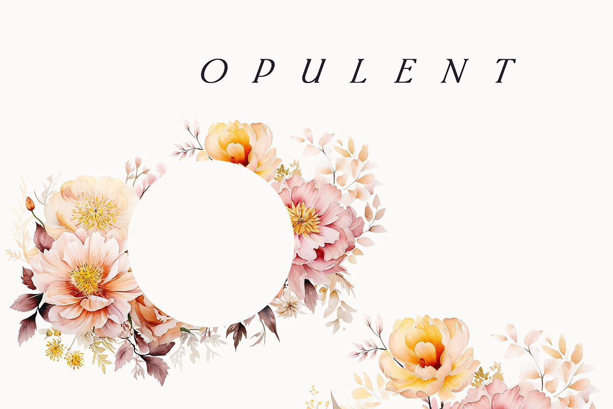 Watercolor Floral Bundle (45 in 1), a Decorative Illustration by Lana Elanor (Photo 92 of 180)