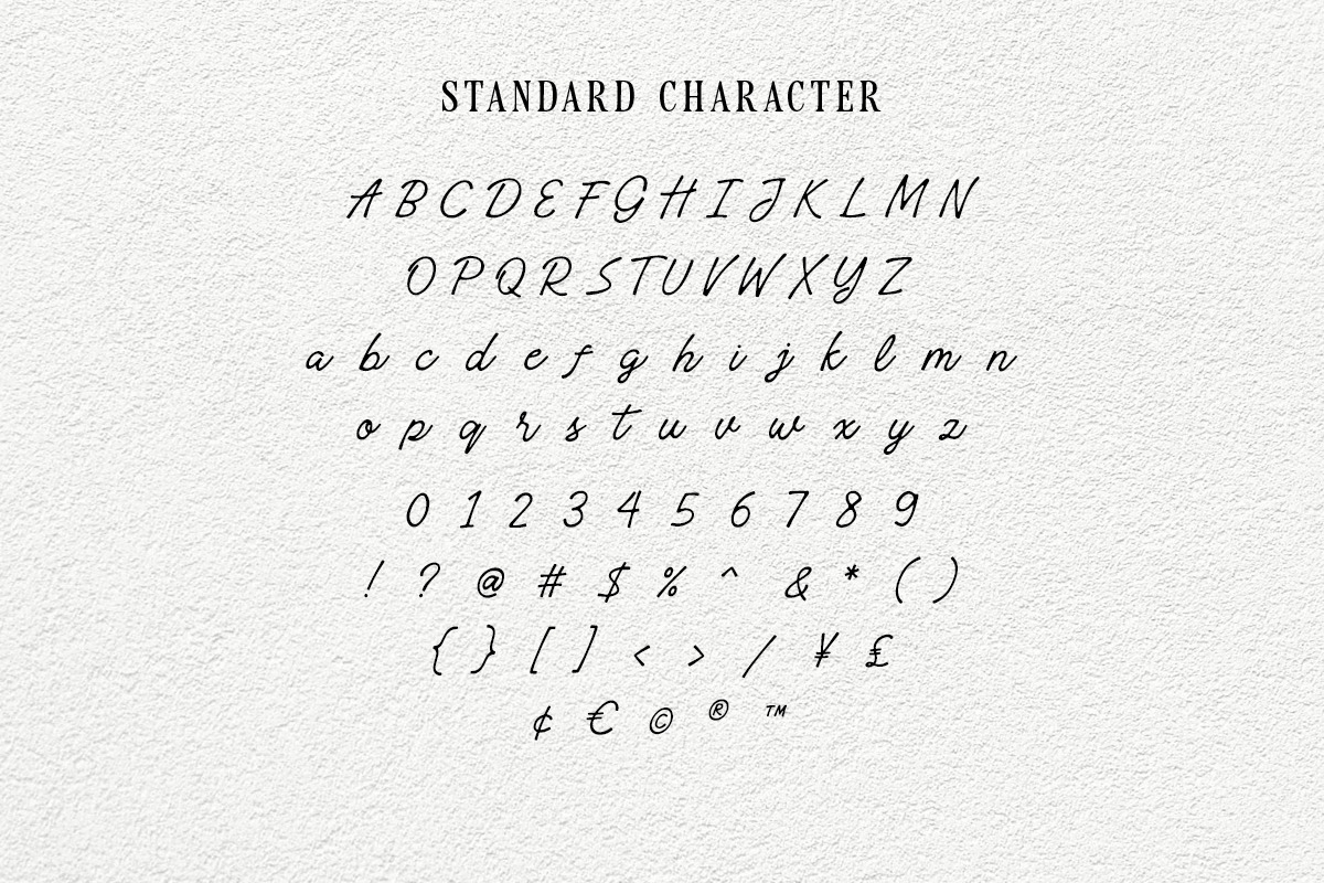 Messy Angelic - Handwritten Script, a Script Font by Bale Type (Photo 11 of 12)