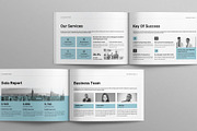 Annual Report Template Landscape, a Brochure Template by Work-Envance (Thumbnail 3 of 9)