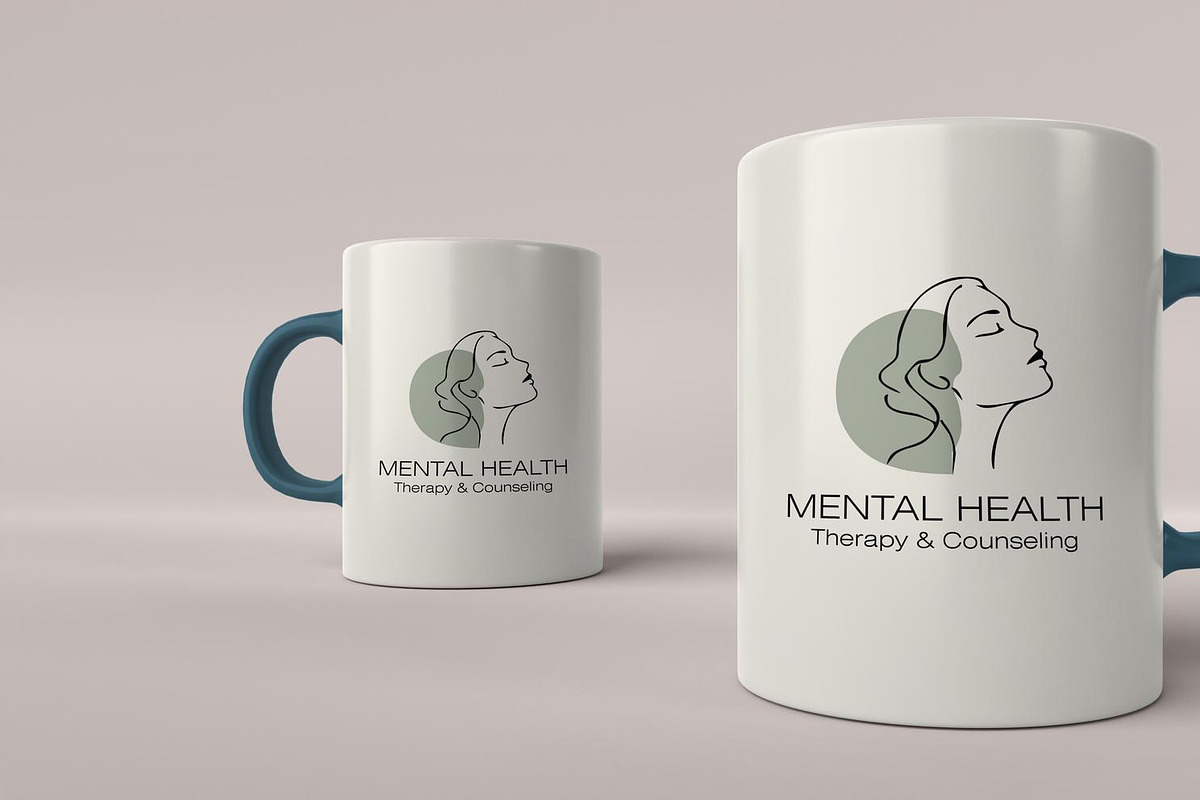 Mental Health Logo Design, a Branding & Logo Template by YUDesignStore (Photo 6 of 10)