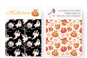 Halloween watercolor set. Fall., a Seasonal Illustration by SabinaWatercolorArt (Thumbnail 5 of 14)