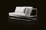 IKEA Ekebol Sofa, a Furniture 3D Model by dk 3d models (Thumbnail 2 of 8)