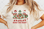 Merry Bright Christmas Ghosts, an Illustration by Craft Nest (Thumbnail 6 of 6)