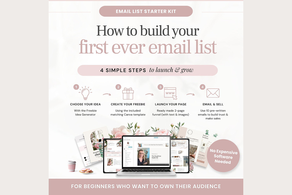Systeme.io Email List Starter Kit, an Email Template by Hayley's Digital Hub (Photo 1 of 10)