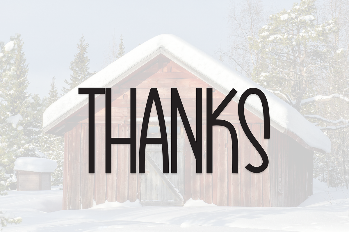 Snowhouse | Script Font, a Script Font by Scratchones (Photo 9 of 9)