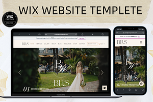 Wix Wedding Photographer template, a Wix Template by codencylab
