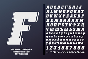 OTF Color Font - Fargo