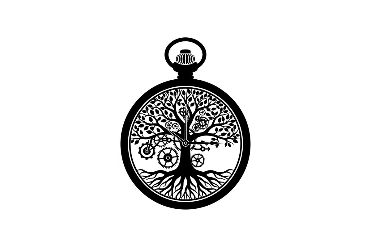Steampunk Tree of Life Symbol Bundle, an Illustration by yasushie (Photo 22 of 31)