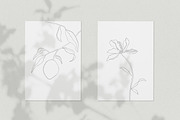 Minimalist Botanical Line Sketches, a Decorative Illustration by Galerie Design Studio (Thumbnail 3 of 6)