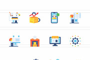 Smart Retail & Connected Store Icons, a Solid Icon by IconBunny (Thumbnail 2 of 2)