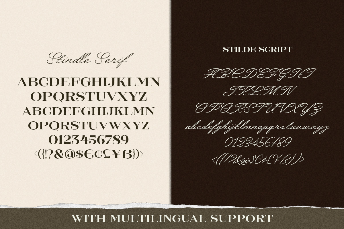 Stindle Organic Font Duo, a Script Font by Letterhend Studio (Photo 9 of 10)