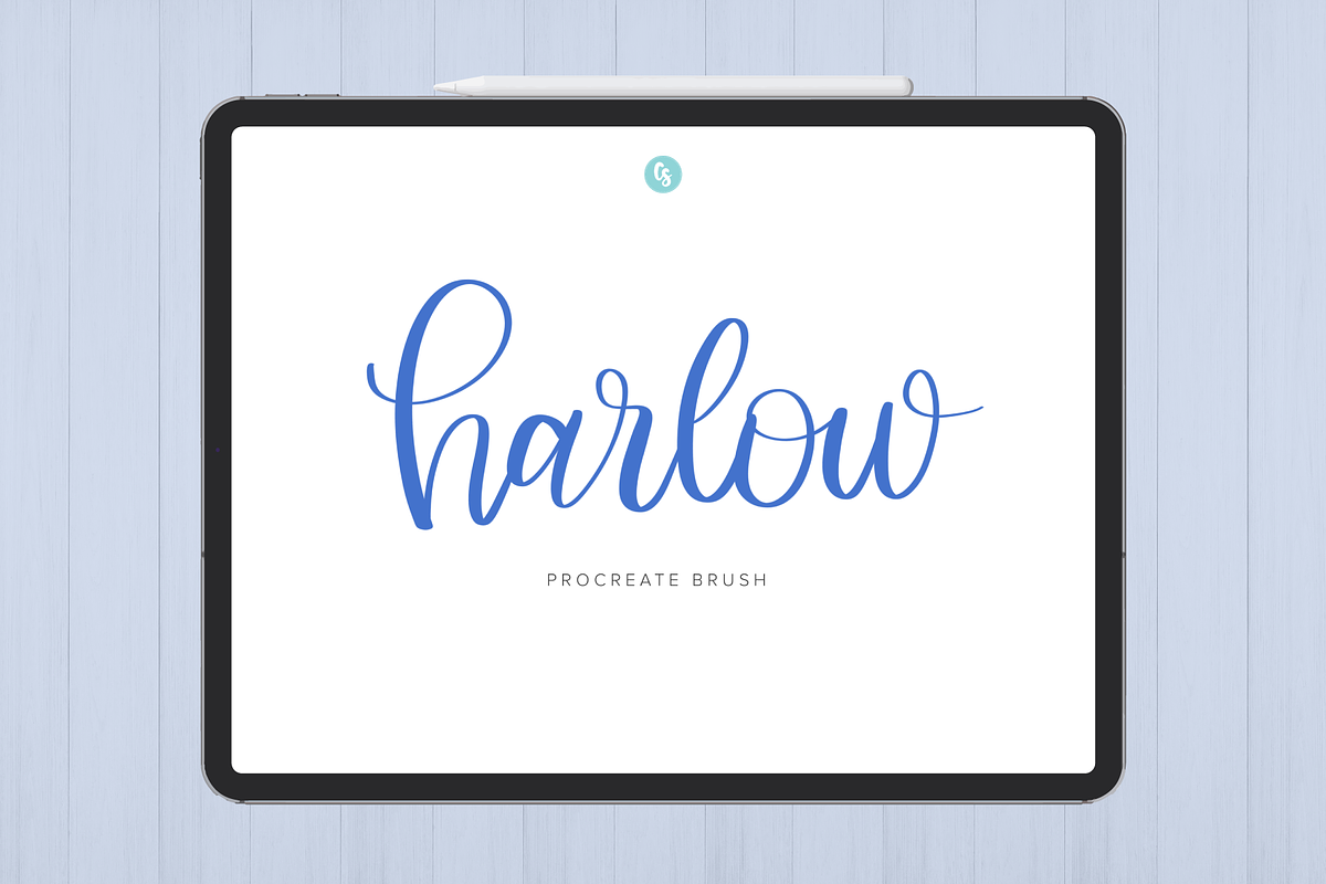 Harlow Procreate Brush, a Brush Add-On by Cate Shaner (Photo 1 of 4)