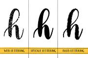 Textured Lettering Brushes Set 2, a Brush Add-On by On the Mark Designs (Thumbnail 2 of 4)